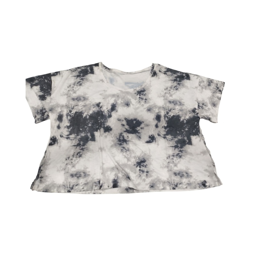 Designer Womens Short Sleeves V-Neck Top Size XX-Large